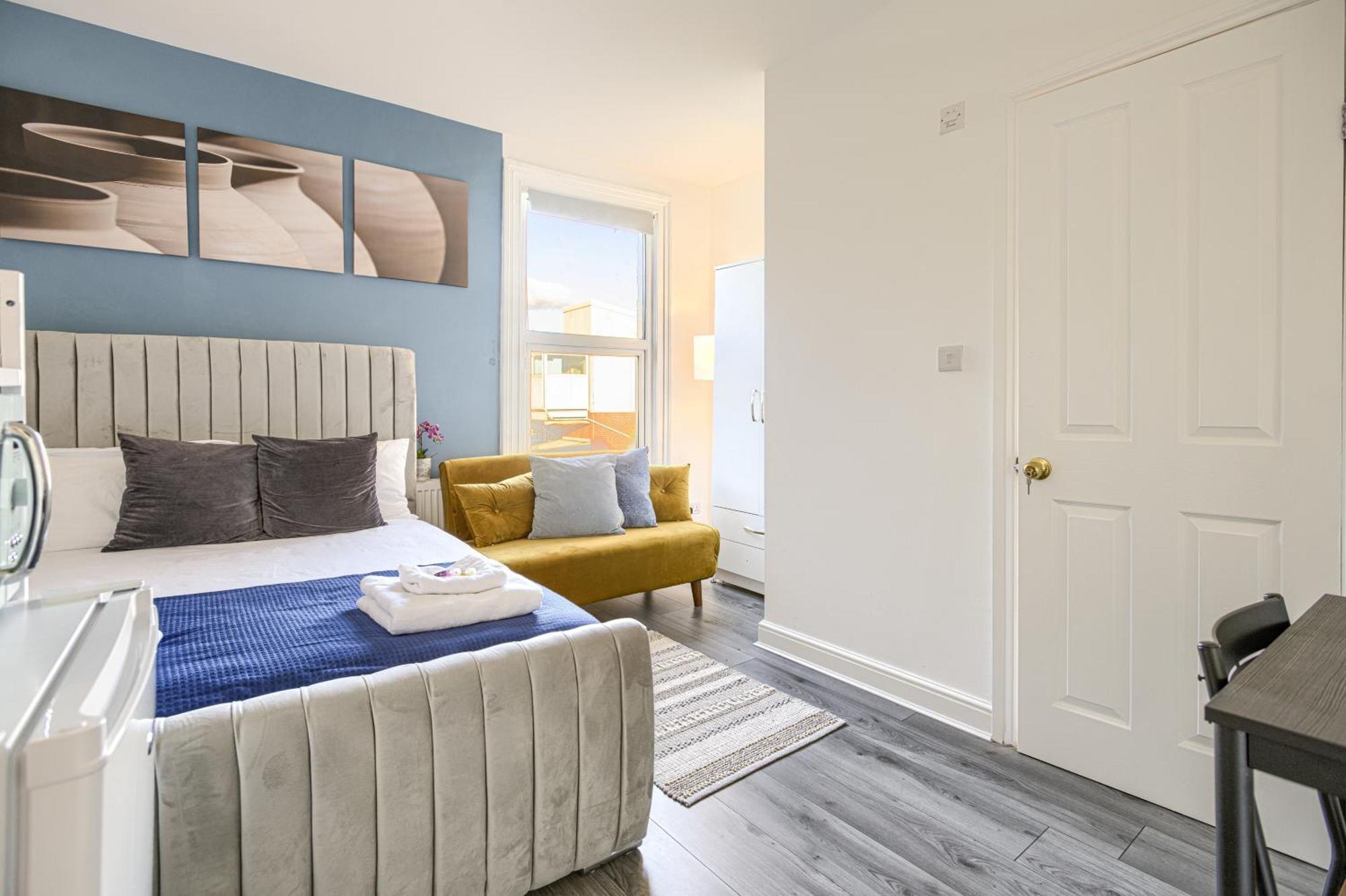 Hackney Central Deluxe Apartment Лондон Номер фото